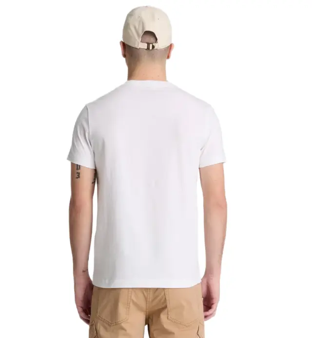 Timberland ανδρικό t-shirt κεντημένο λογότυπο 0YHBU100-1 2