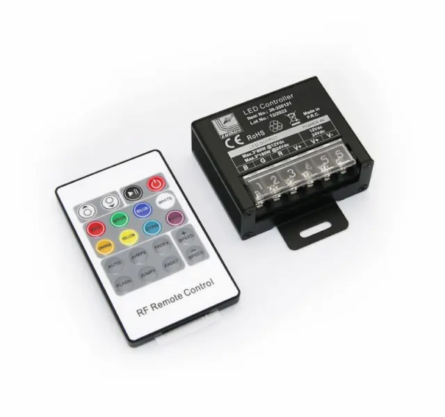 ΜΗΧ/ΜΟΣ ΜΕ ΤΗΛΕΧ+CONTR-ΝΤΙΜΕΡ RGB 12VDC240W/24VDC480W 20A