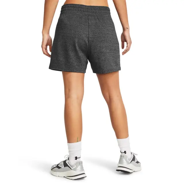 Under Armour Women's Rival Terry Short Ανθρακί 1382742-025 (Under Armour) 2