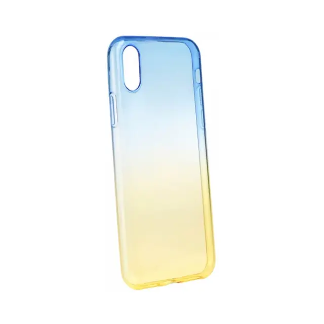 Θήκη Σιλικόνης Senso Fairy TPU Case Για Apple iPhone X / XS Μπλε Χρυσή