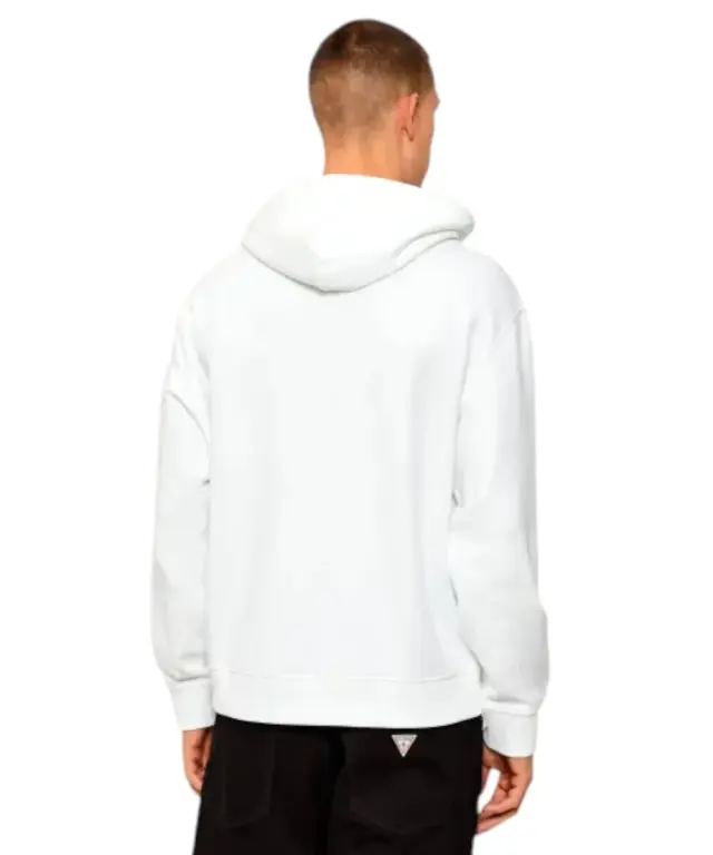 Calvin Klein - Φούτερ Cotton Terry Badge Hoodie LV04RC274G-YAF Λευκό 2