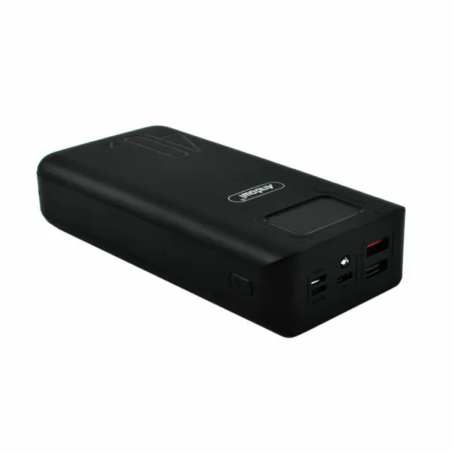 Andowl Q-CD701 Power Bank 40000mAh με 2 Θύρες USB-A Μαύρο 2