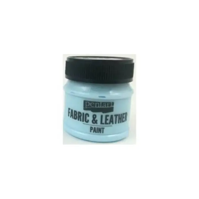 Fabric and leather paint 50 ml, Pentart -Χρώμα για ύφασμα και δέρμα, Sky Blue
