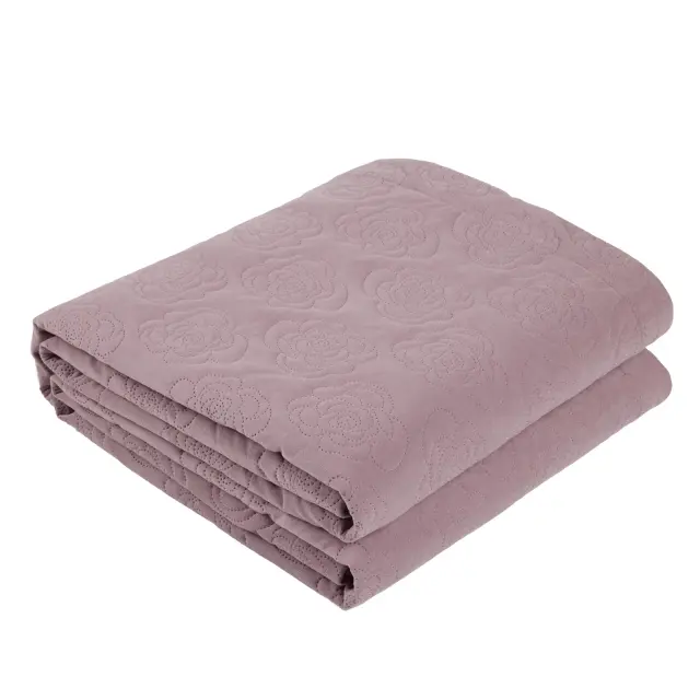 Κουβερλί 240x250 King Size Happy Das Home 0289 Lila 100% Microfiber 3