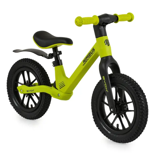 Byox Nimbus Ποδήλατο Ισορροπίας 12" με Φωτιζόμενες Ρόδες Volt Green 3+ Ετών