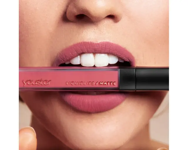 YOUSTAR 01 WILD ROSE LIQUIDLIPS MATTE 6ML 2
