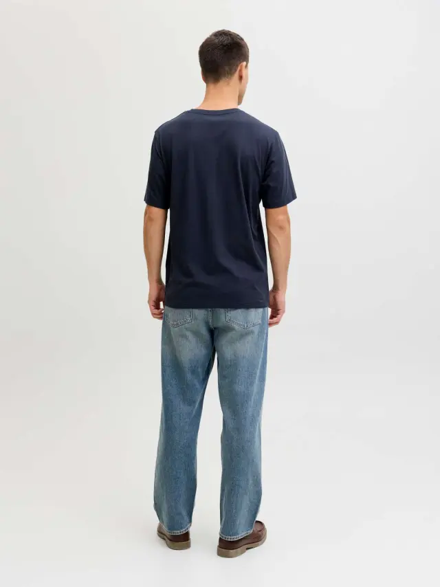 JJELOGO TEE SS O-NECK 2 COL SS26 SN Sky Captain 2