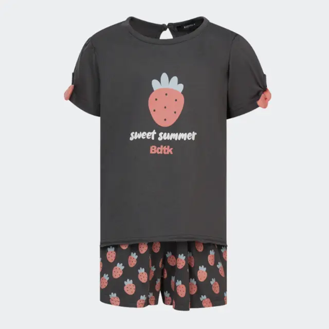 Bodytalk T-Shirt SS & Shorts Coal 1251-741299 - 5