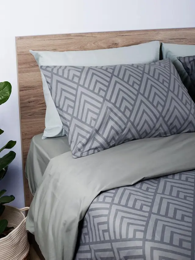 Παπλωματοθήκη Cotton Feelings 2036 Grey Μονή (170x250) Sunshine 3