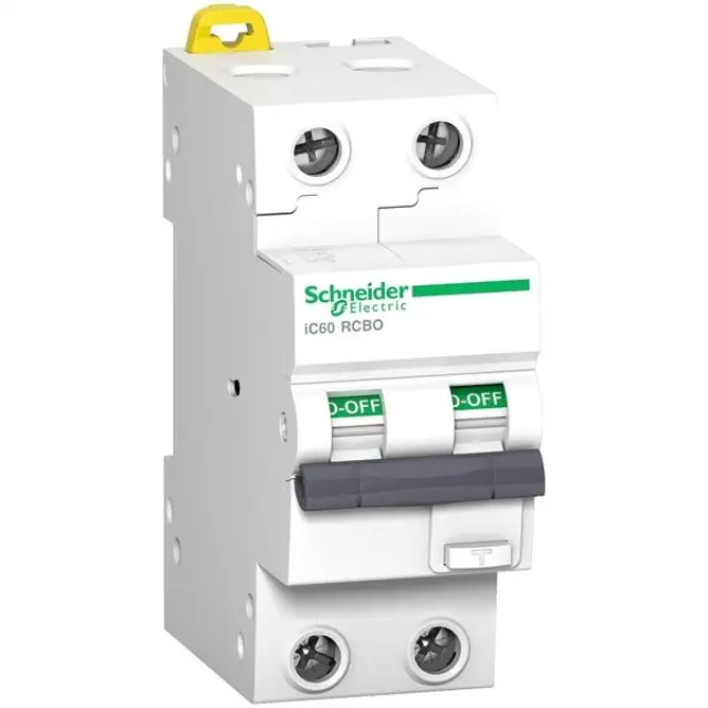 Acti9 IC60 RCBO 2P 25A 30mA C 10kA AC