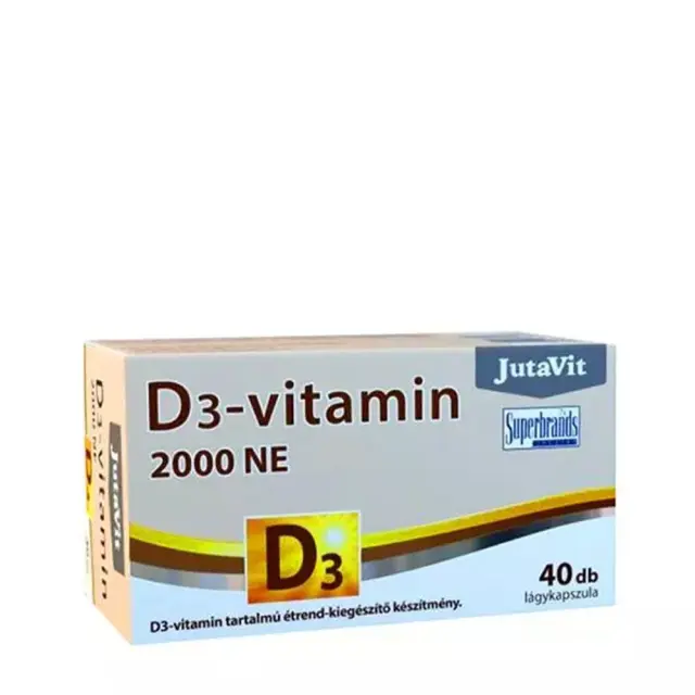 JutaVit Vitamin D3 2000 IU