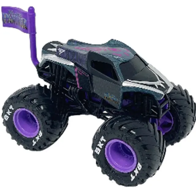 Monster Jam - 1:64 Marvel Single - Black Panther (6071335) - Toys