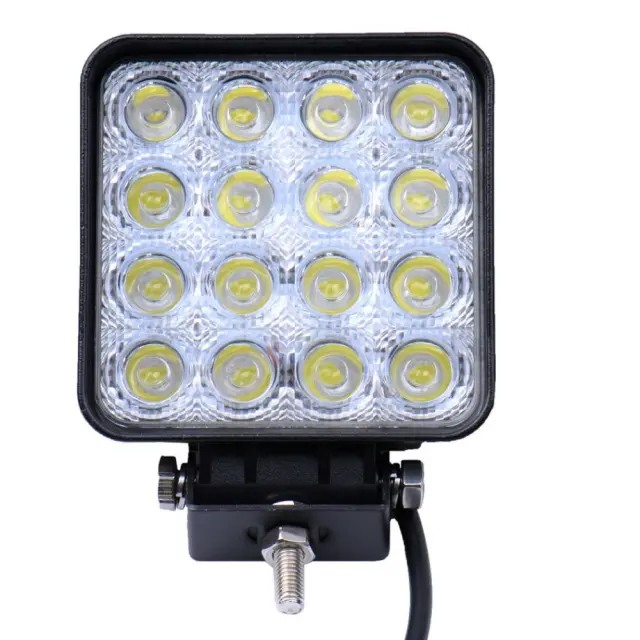 Τετράγωνος προβολέας LED slim 48W- 9-30V ΟΕΜ