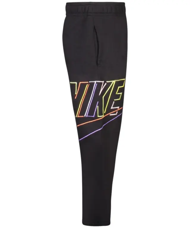 Nike - Παιδικό Παντελόνι Φόρμας Club HBR Core Pant 86K679-023 Μαύρο - 7 ετών 2