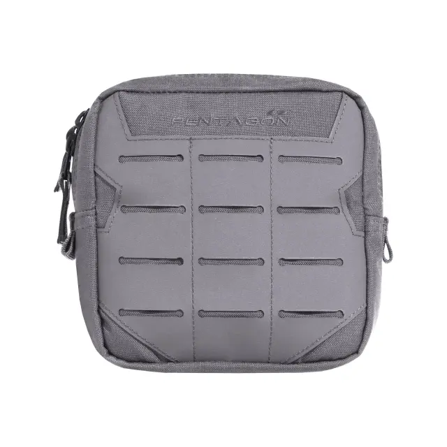 Pentagon Elpis Pouch 1.3lt -Θήκη Γενικής Χρήσης 1.3 Λίτρων (15Χ15) - 08WG-Wolf Grey-Γκρί Ανοιχτό