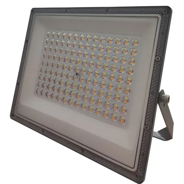 Προβολέας LED 3CCT 150W IP66 Μαύρος PLUS Με Επιλογή Θερμοκρασίας Χρώματος Μαύρο