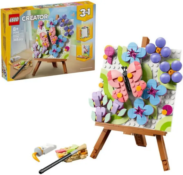 LEGO Creator 3in1 Floral Art Decor Painting / 31390 (Lego)