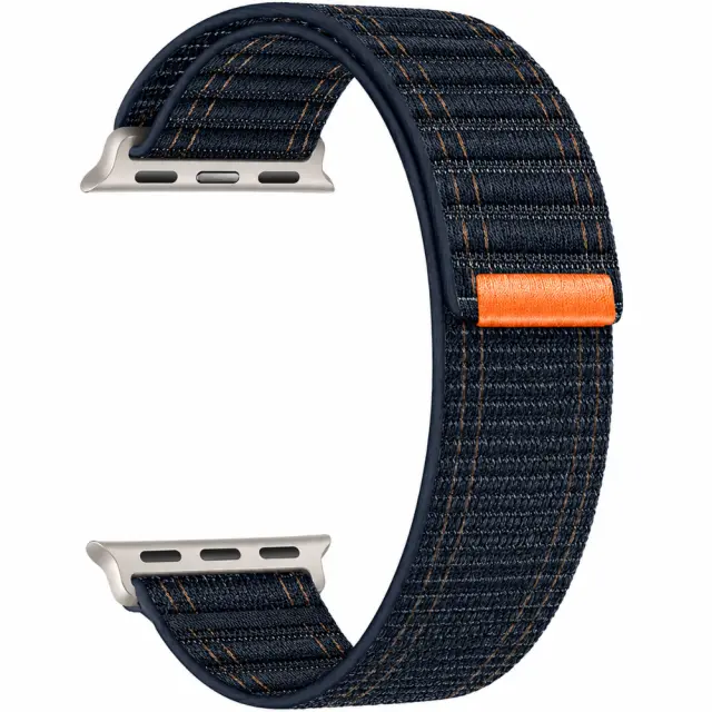 Watchband Hoco WA42 Fabric Series 44/45/46/49mm Nylon Strap για Apple Watch series 1/2/3/4/5/6/7/8/9/se/ultra1/ultra2 Σκούρο Μπλε