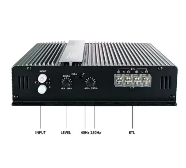 Ενισχυτής Αυτοκινήτου Xianping N-368 12V 2 Καναλιών (Κλάση A) 3