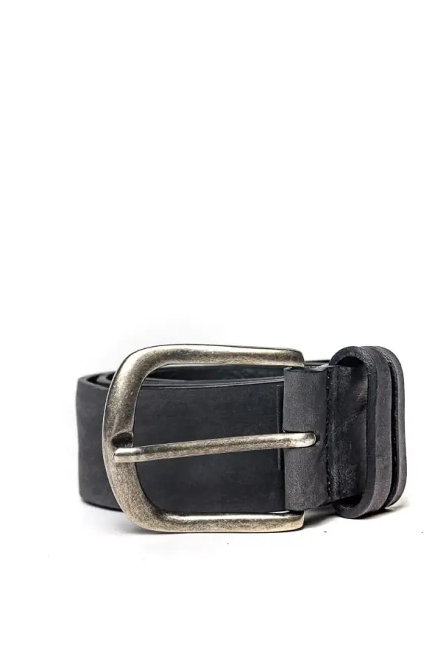 Devergo Δερμάτινη Ζώνη 8092 - Anthracite Grey - 105