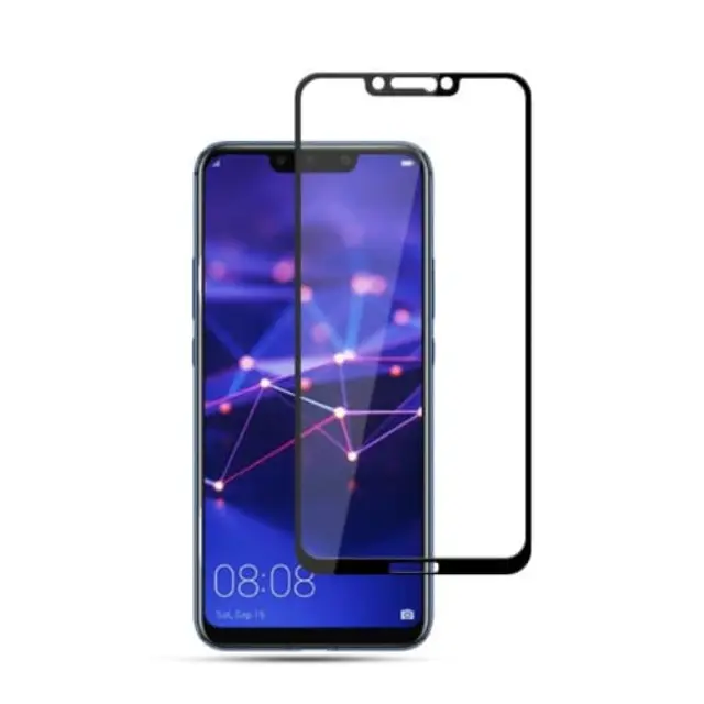 Tempered glass- Αντιχαρακτικό τζάμι προστασίας Huawei Mate 20 Lite Full Black