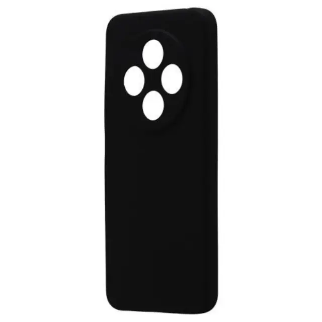 Θήκη Liquid Silicon inos Xiaomi Poco C75/ Redmi 14C Velvet Μαύρο N69021