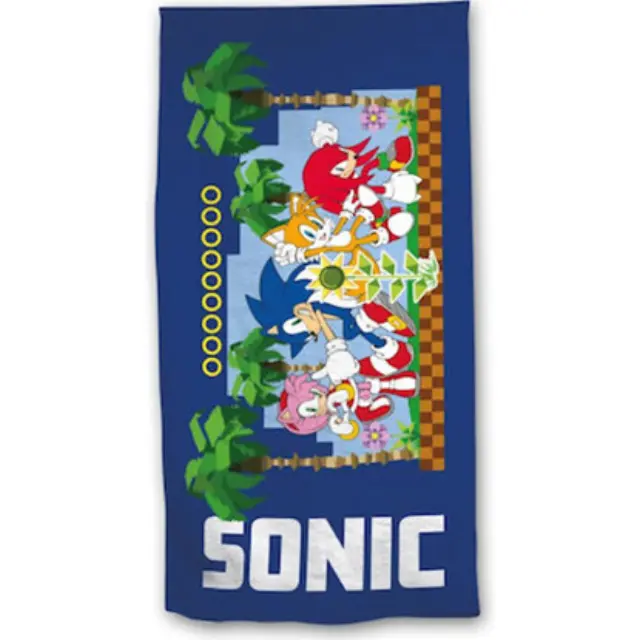Πετσέτα θαλάσσης SONIC - Beach Towel 100% Polyester - 70x140cm AYM-029SNC-BTM