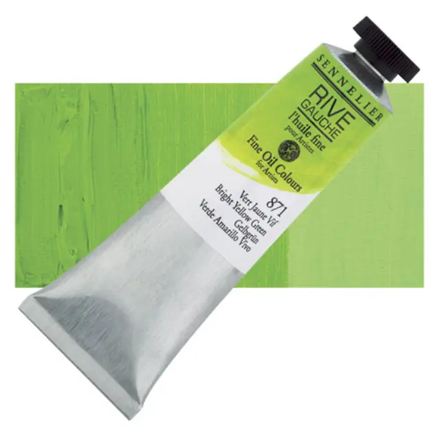 Sennelier Λάδι Rive Gauche 871 Bright Yellow Green - 40ml