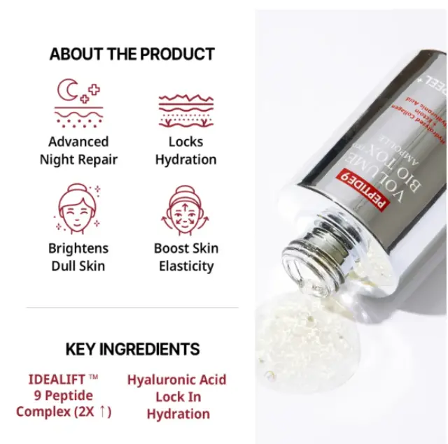MEDIPEEL Peptide 9 Volume Bio Tox Pro Αντιγηραντικό Serum Προσώπου με Centella Asiatica + Νιασιναμίδη 100ml 2