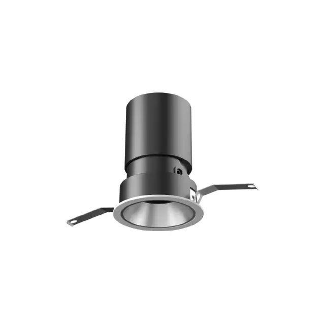 Bole 04610/W-CB/W Χωνευτό οροφής κινητό dark led 3000K 15W Titanium-λευκό-χρώμιο-μαύρο Μαύρο Τιτάνιο