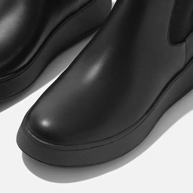 Chelsea Flatform Μποτάκια Fit Flop FH4-90 Μαύρο 3