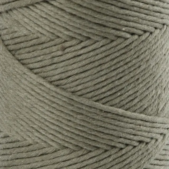 Κορδόνι μακραμέ πράσινο χακί, 198m/2mm 2