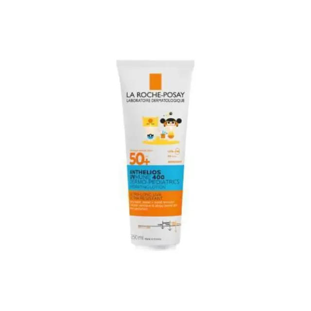 La Roche Posay Anthelios Uvmune 400 Dermo-Pediatrics Hydrating Lotion SPF 50+ Παιδικό Ενυδατικό Αντηλιακό Γαλάκτωμα για Ευαίσθητο & με Τάση Ατοπίας Δέρμα, 250ml