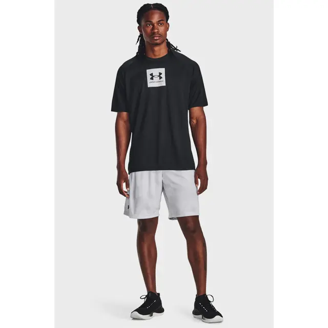 Under Armour Tech Part T-Shirt (1380785-001) - Μαύρο 3