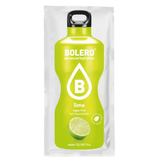 BOLERO Μοσχολέμονο - Χυμός σε σκόνη για 1,5L (σακουλάκι 9γρ)