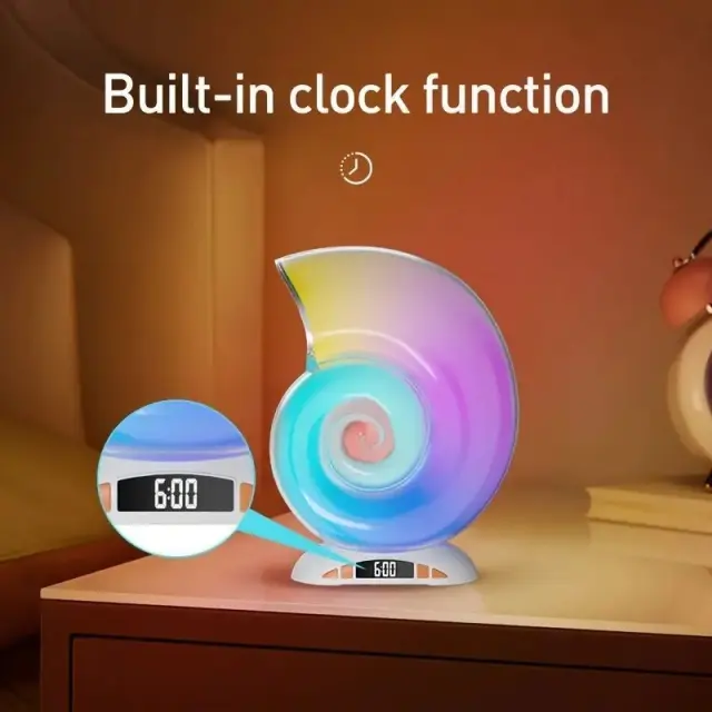 Ασύρματο ηχείο Bluetooth LED - Shell - L39 - 810828 2