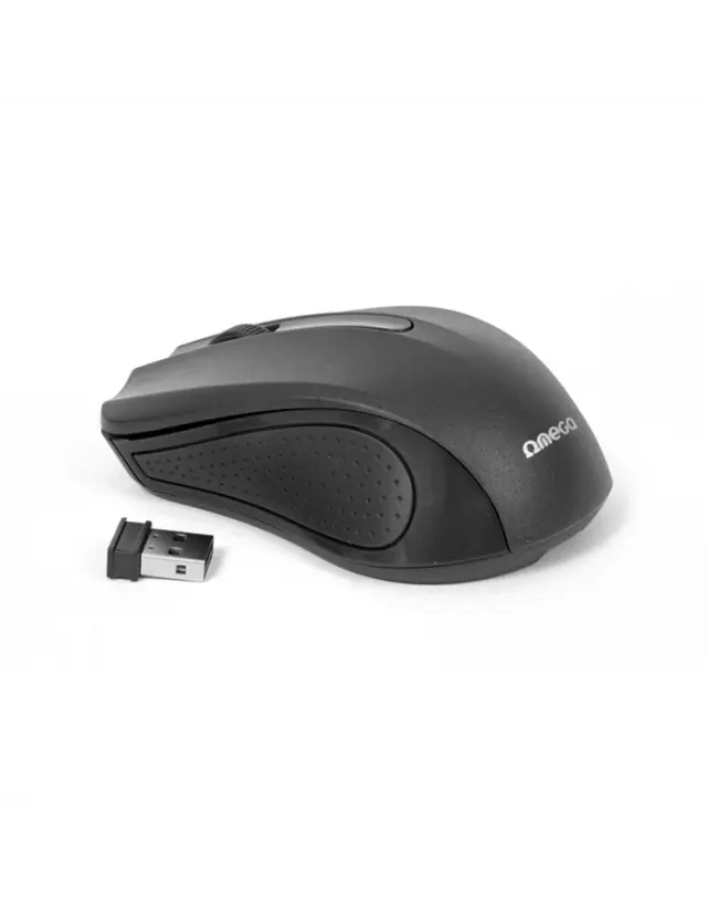 MOUSE OMEGA OM-419 ΑΣΥΡΜΑΤΟ 2,4GHz 1000DPI BLACK NANO USB RECEIVER [41791] 2