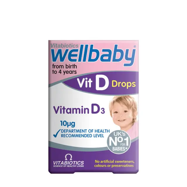 Vitabiotics Wellbaby Vitamin D Drops