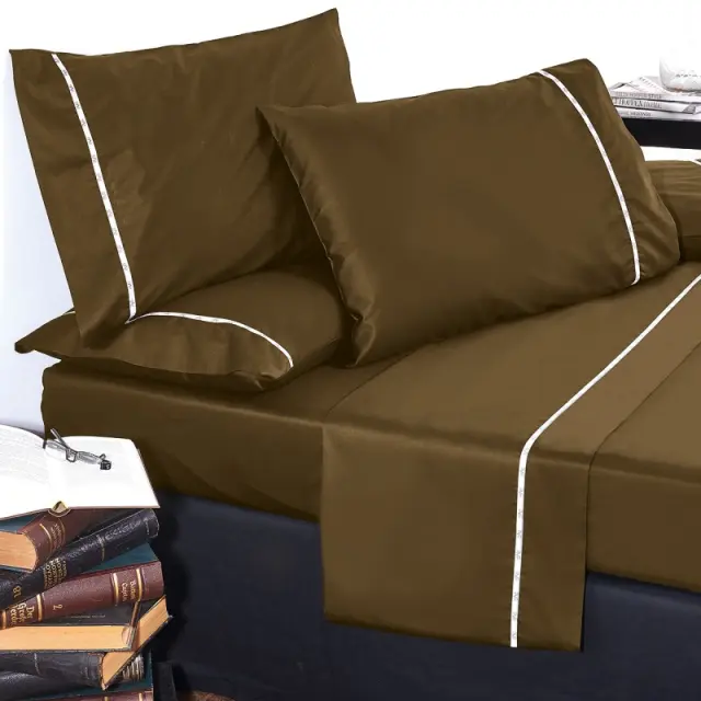 Σεντόνι Μονό 190x280 Λαδι 19V69 Colori Oliva Sb Home