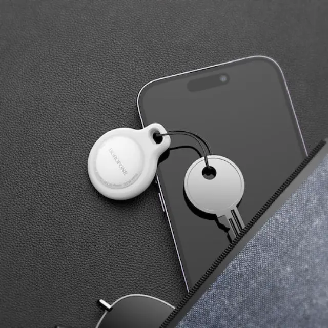 Borofone BC101 Exquisite Apple Find My Tracker Μαύρο 3