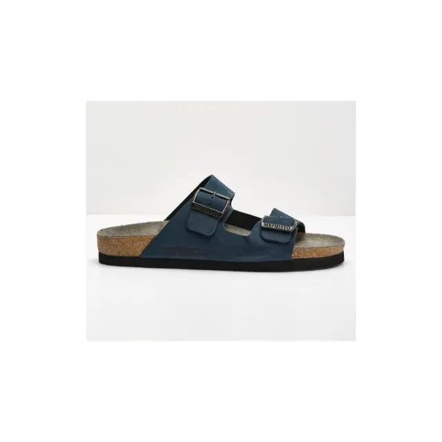 Mephisto Πέδιλα Ανδρικό δέρμα Nubuck Μπλέ MEP/NERIO NAVY