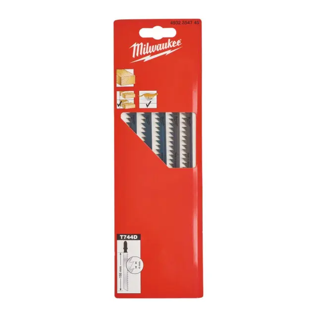 Milwaukee 4932354745 - Λάμα Σέγας Ξύλου 155mm 5τμχ