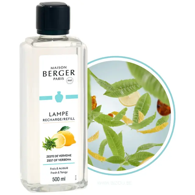 Maison Berger Paris Lampe Berger Refill Υγρό Αναπλήρωσης Καταλυτικής Λάμπας Zeste de Verveine 500ml 2