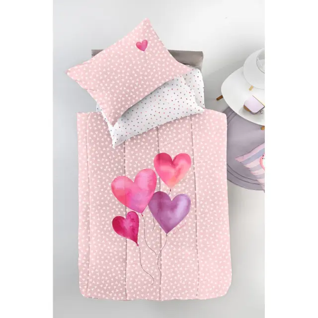 Παιδικό Πάπλωμα Μονό Guy Laroche Amore Pink 160x220