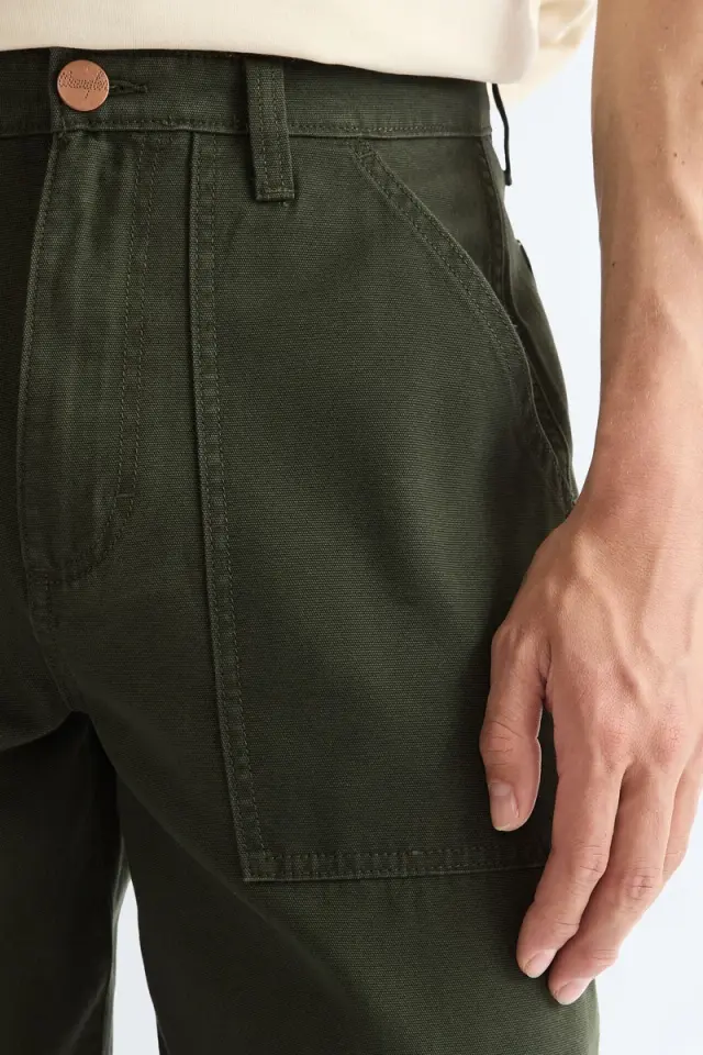 Wrangler X Casey Jones Ανδρικό WORK Cargo Παντελόνι 112386909 – Khaki - 30W 32L 3