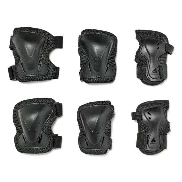 ROLLERBLADE Evo Pro Gear Junior 3 Pack Προστατευτικά - Μαύρο Μαύρο
