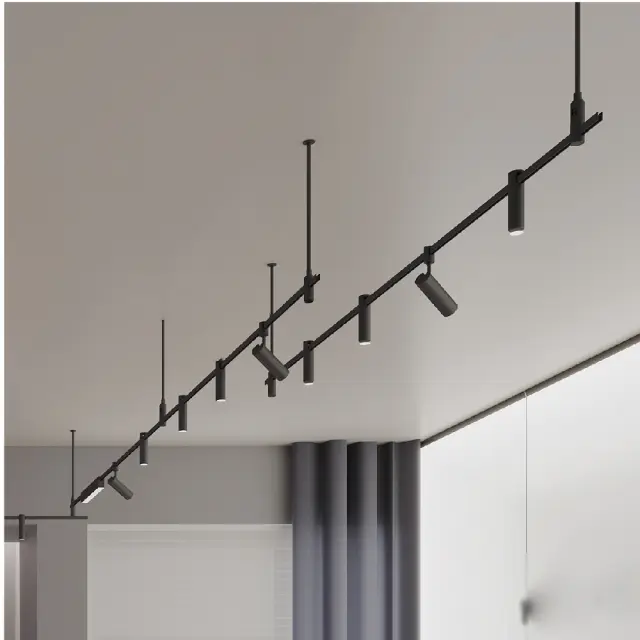 Inlight Φωτιστικό LED 12W 3000K για Chandler Track μαύρη απόχρωση D:4,8cmx15cmx22cm (13C-00021) 2