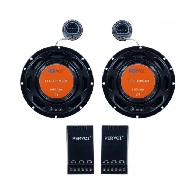PerVoi Σετ Ηχεία Αυτοκινήτου CTC-6593 με 650W RMS - Component Speaker 47186 3