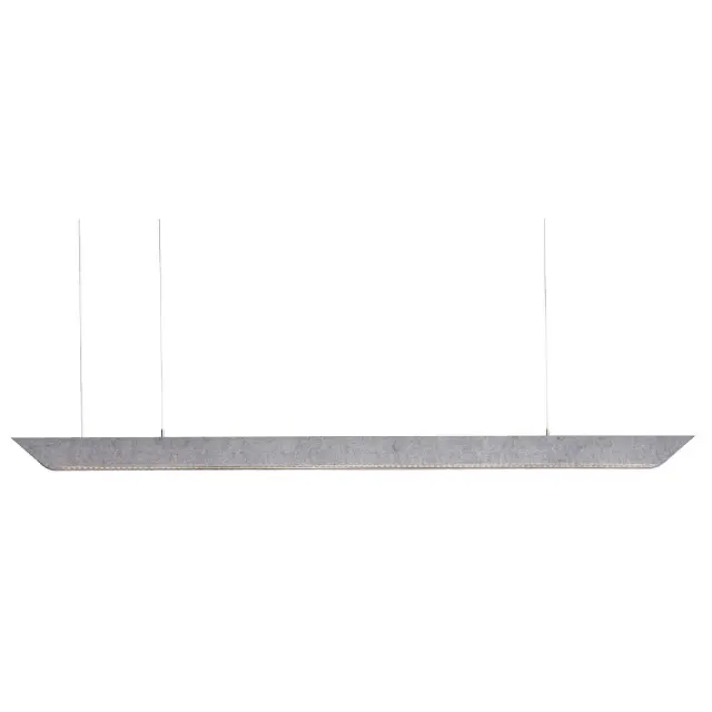 Mute Ηχομονωτικό φωτιστικό Led 3000K 36W 4400lm 75° dimm γκρι Γκρί Μαύρο Σκούρο Γκρί 3