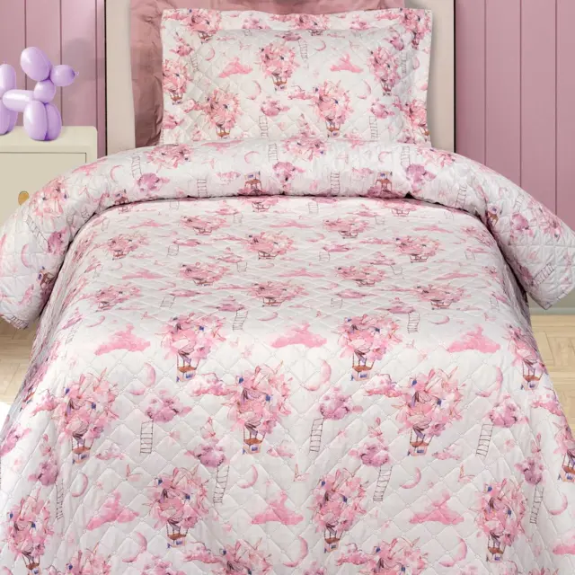 Ζεύγος Μαξιλαροθήκες 50x70+5 Essential Greenwich Polo Club Junior 8864 Pink 100% Microfiber 2